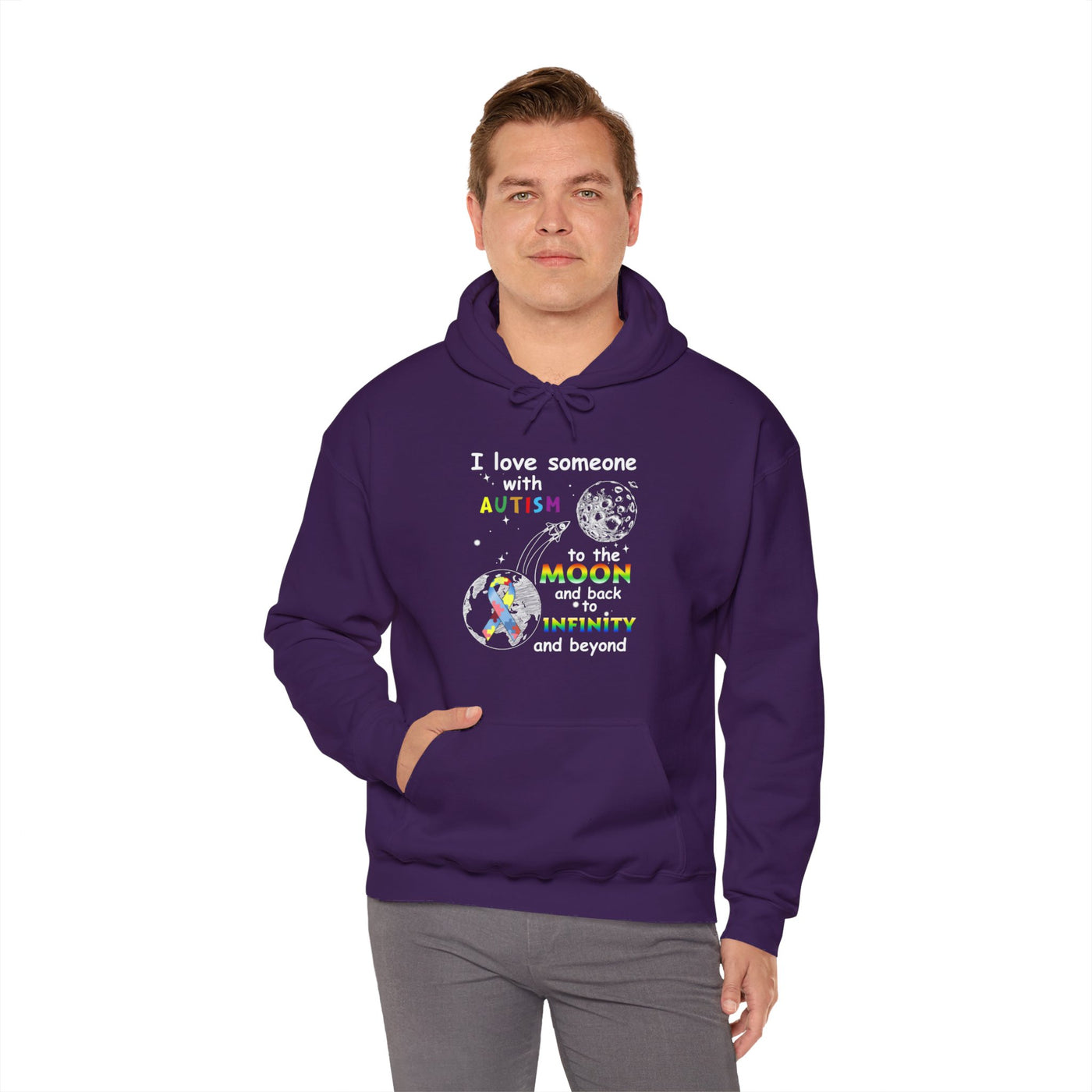 I-love-someone Hooded Sweatshirt