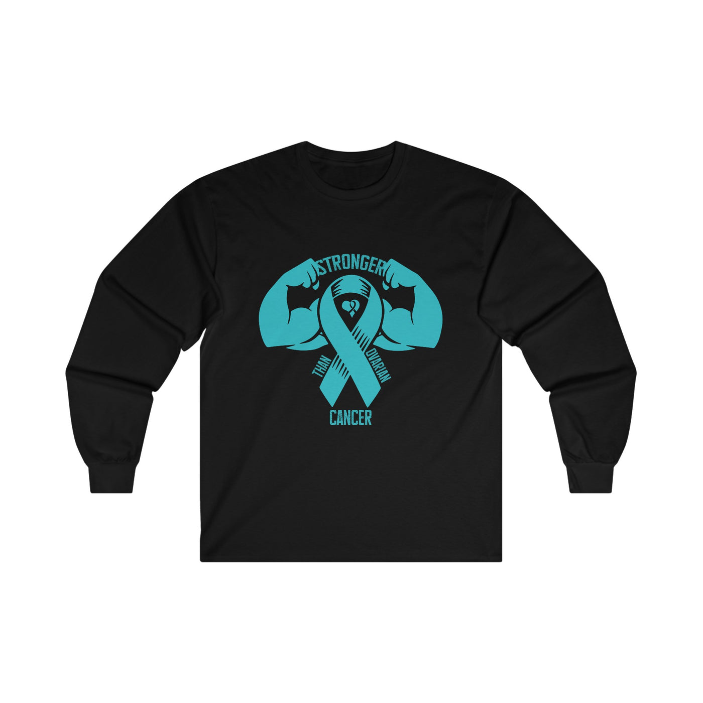 Stronger Than Ovarian Cancer Long Sleeve Tee