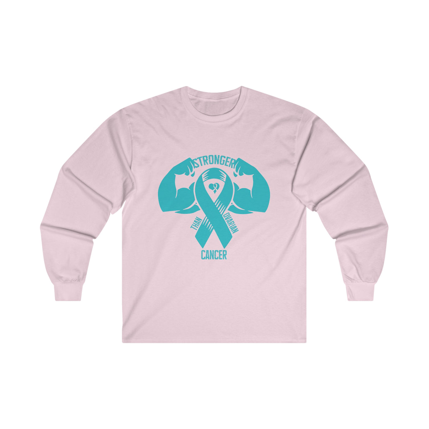 Stronger Than Ovarian Cancer Long Sleeve Tee