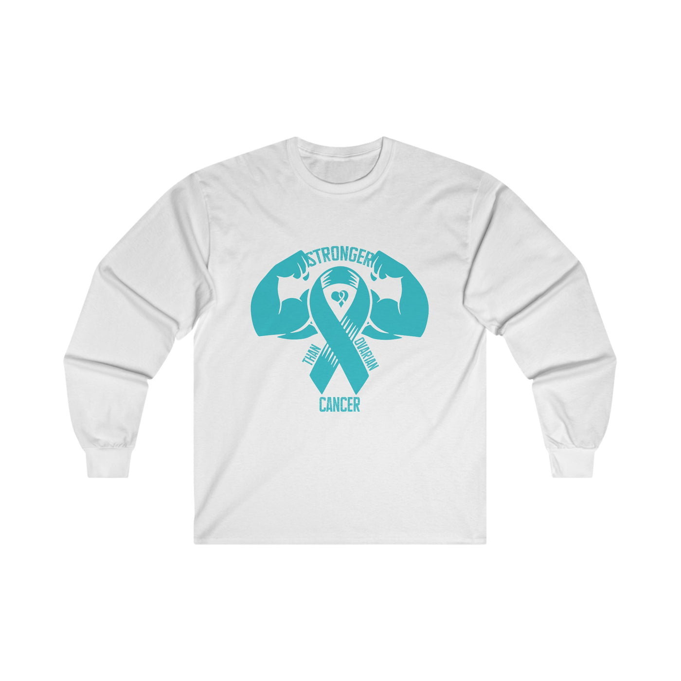 Stronger Than Ovarian Cancer Long Sleeve Tee