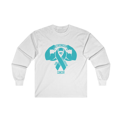 Stronger Than Ovarian Cancer Long Sleeve Tee