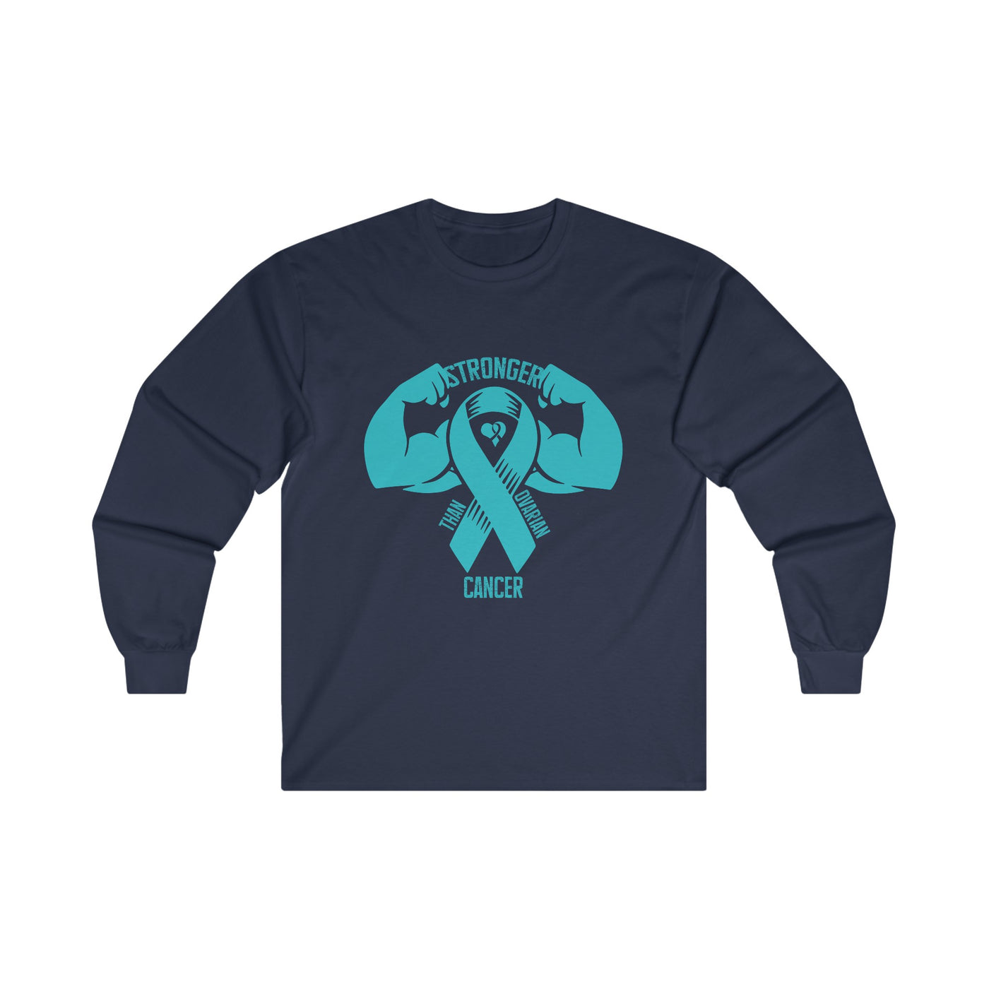 Stronger Than Ovarian Cancer Long Sleeve Tee