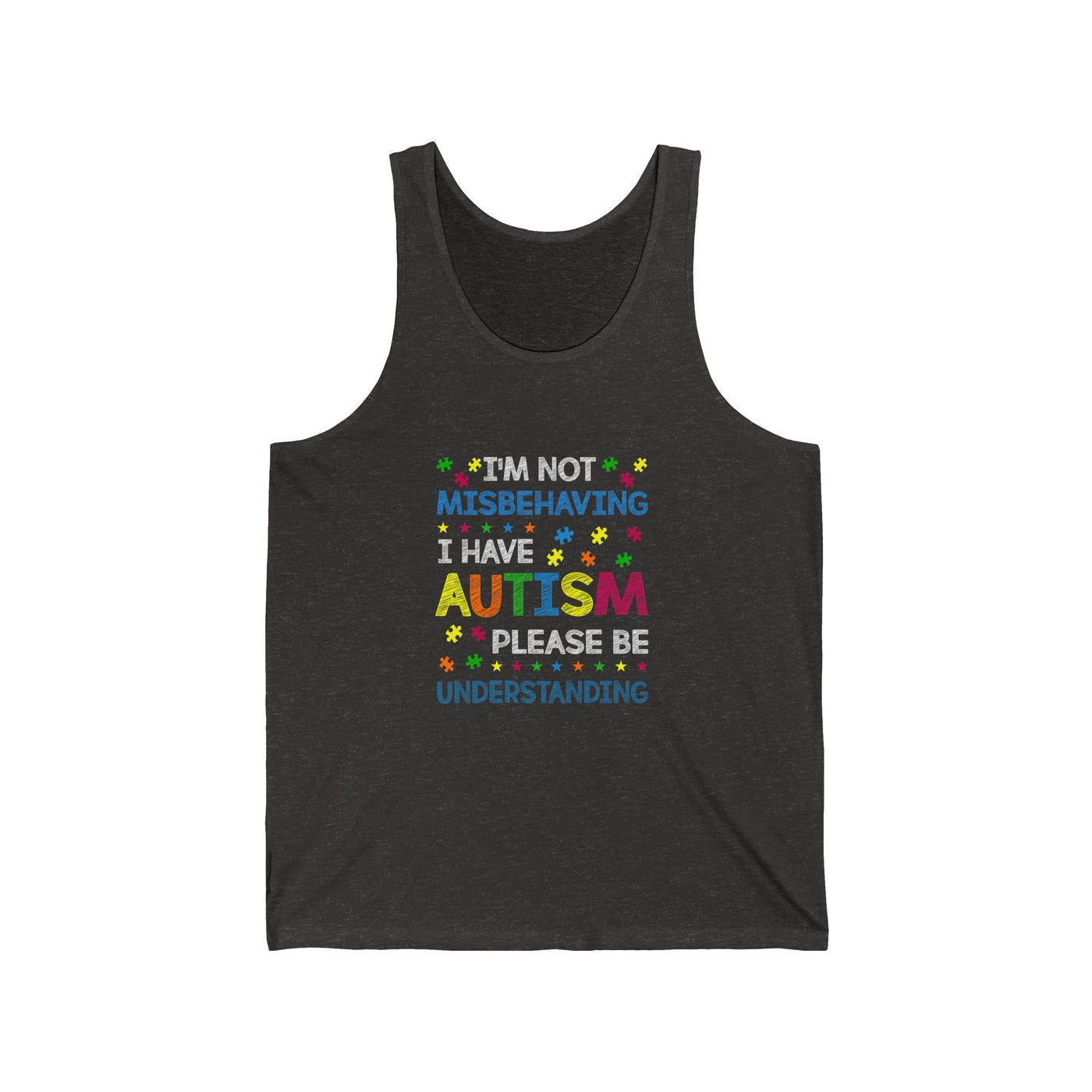 I Have Autism Jersey Tank