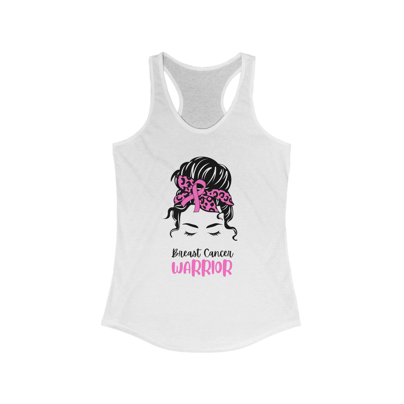 Breast Cancer Warrior Racerback Tank