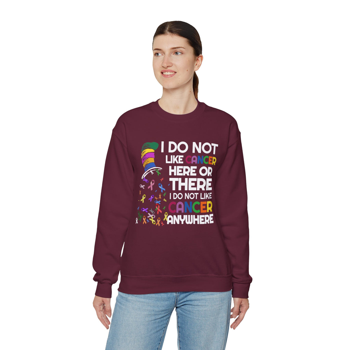 Health Awareness Crewneck Sweatshirt