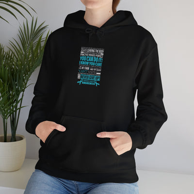 Never Give Up! Hooded Sweatshirt