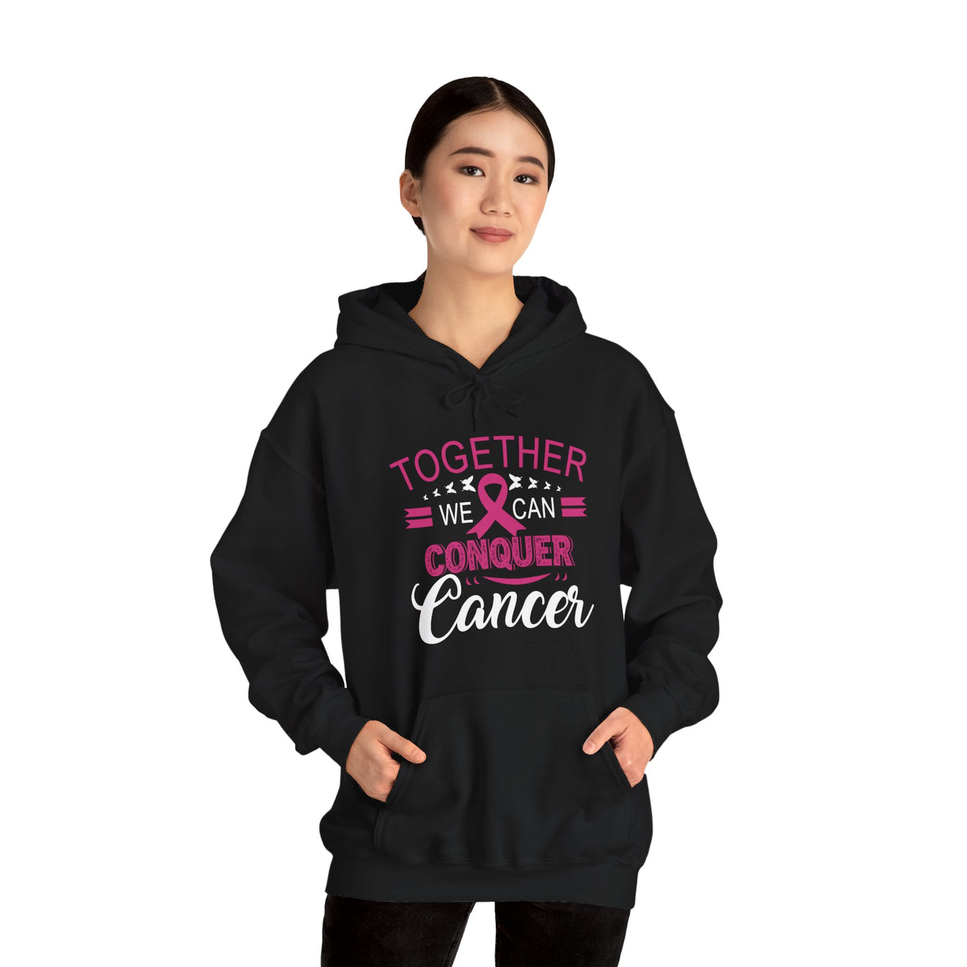 We Can Conquer Short Hooded Sweatshirt