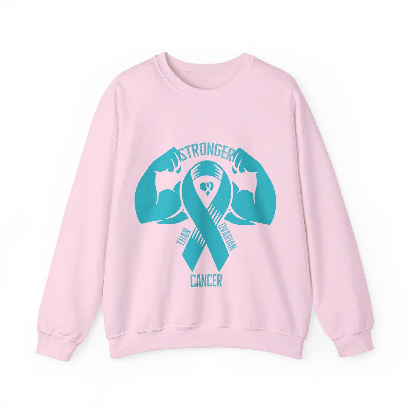 Stronger Than Ovarian Cancer Crewneck Sweatshirt