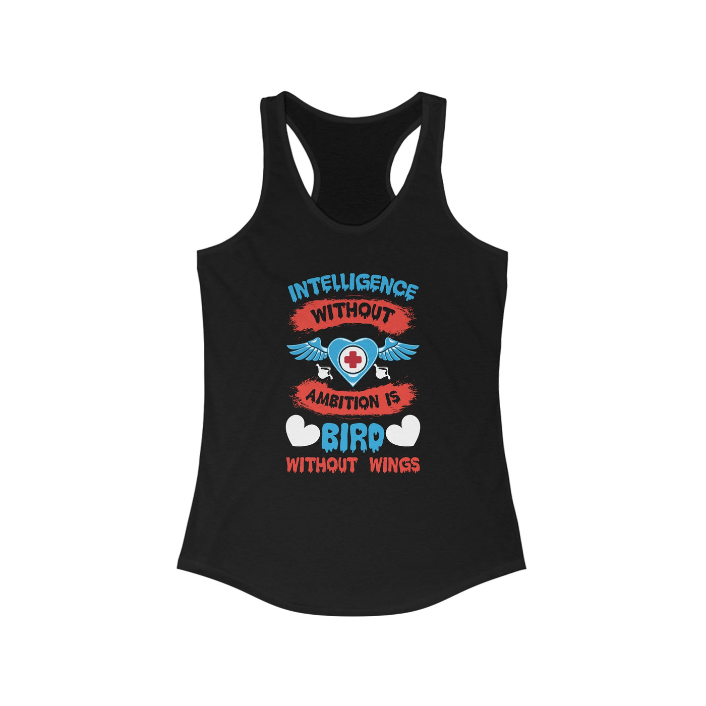 INTELLIGENCE Racerback Tank