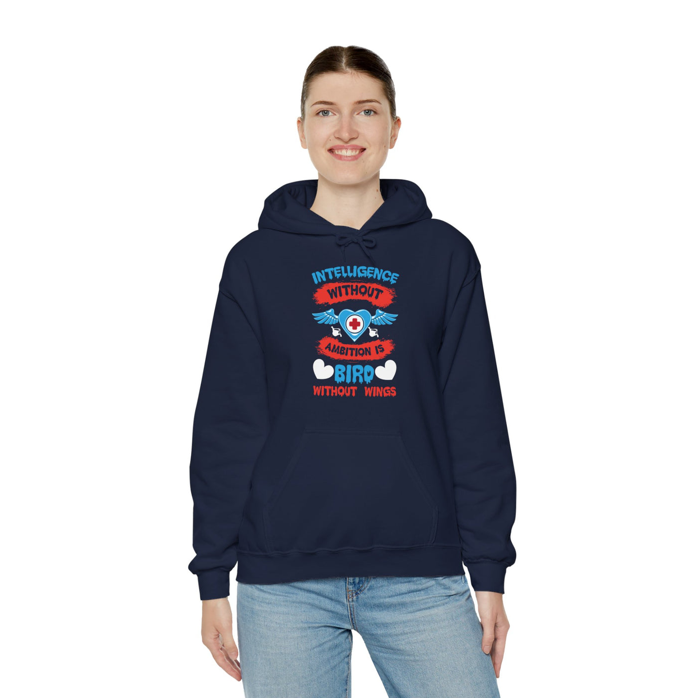 INTELLIGENCE Hooded Sweatshirt