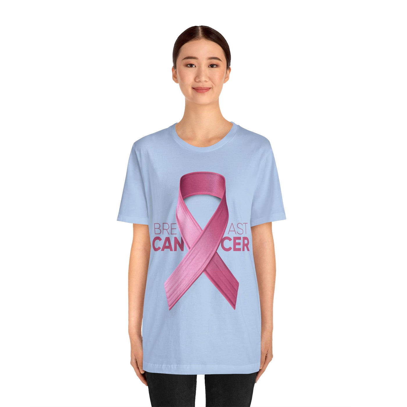 Pink Ribbon Short Sleeve Tee