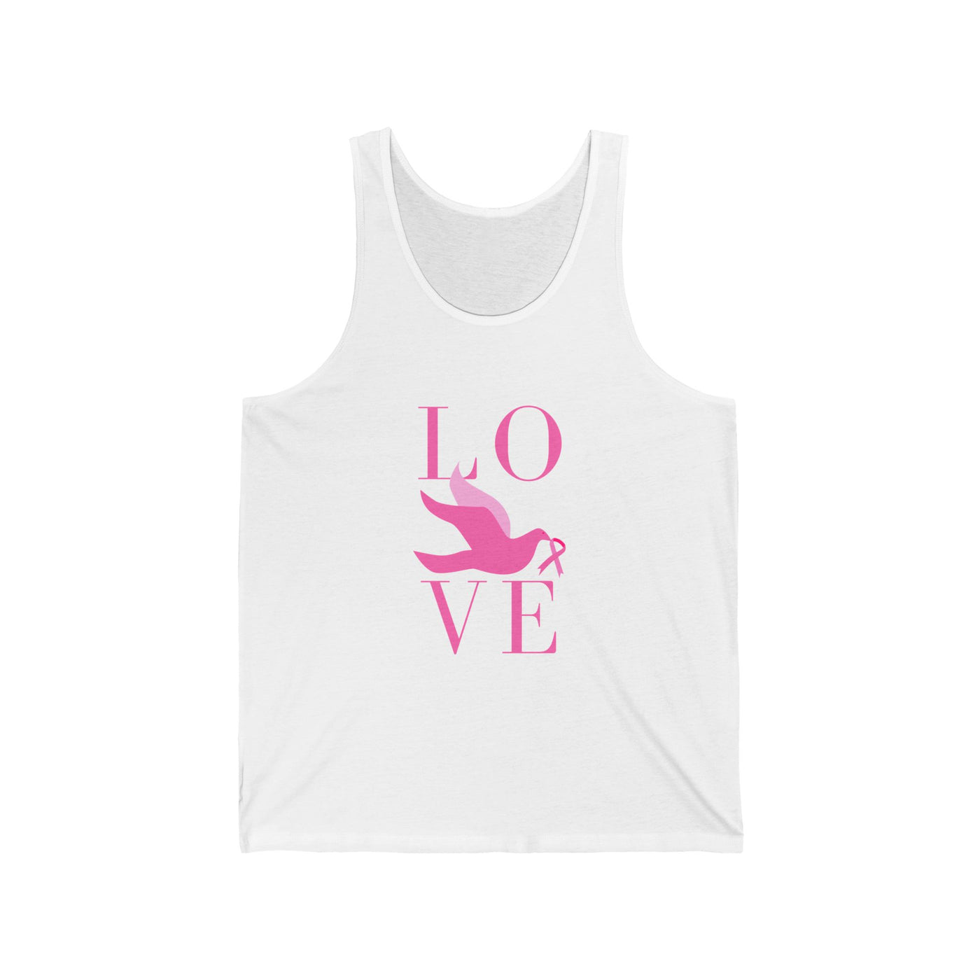 Pink Dove Jersey Tank