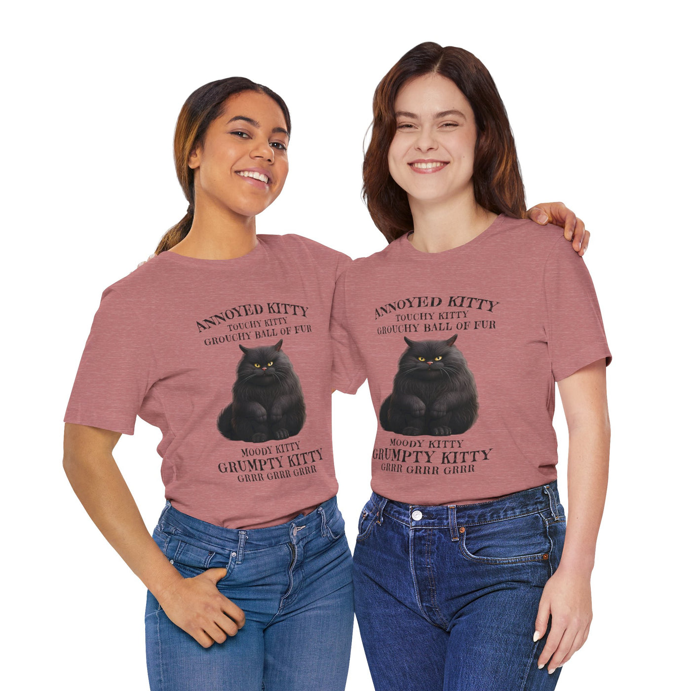 Annoyed Kitty Short Sleeve Tee