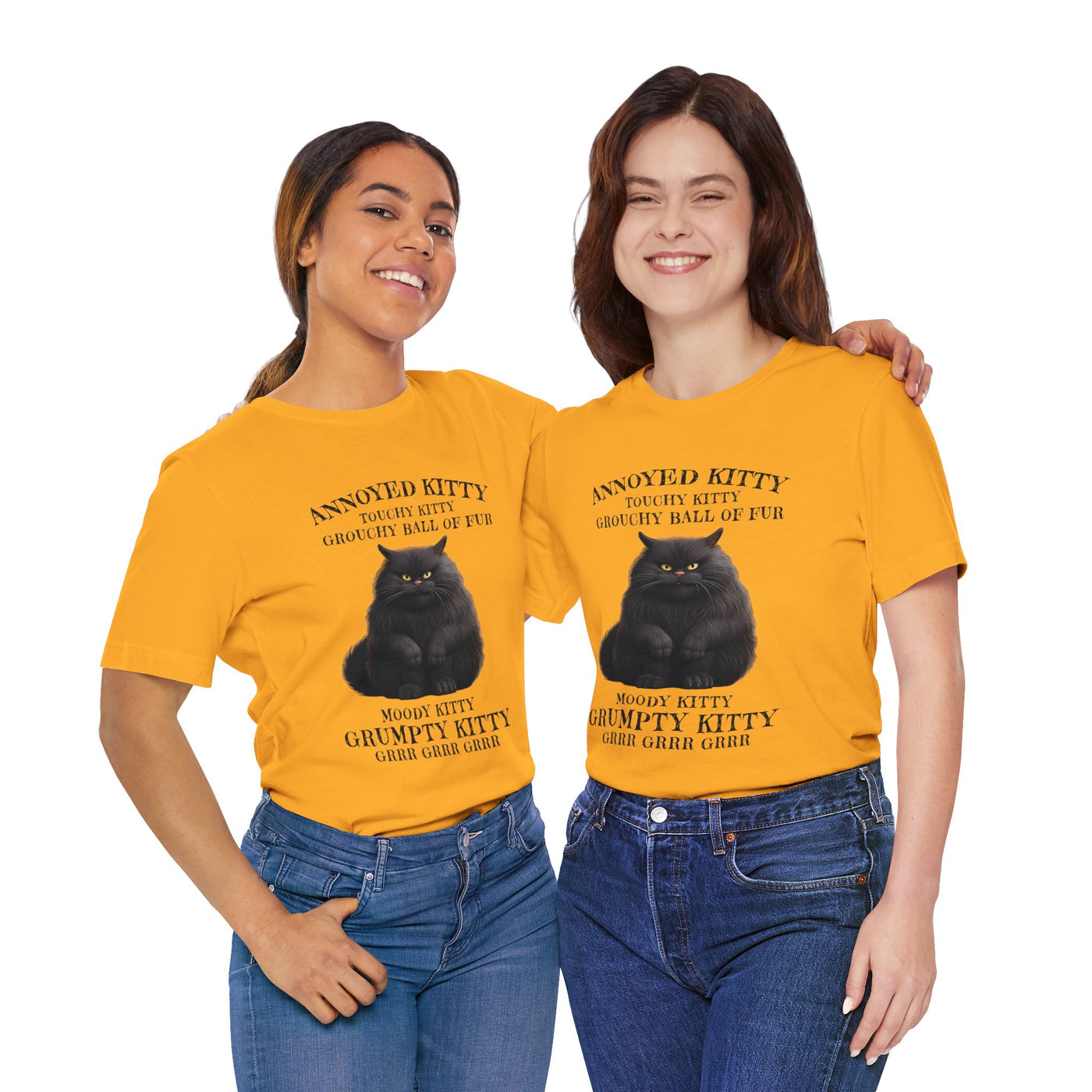 Annoyed Kitty Short Sleeve Tee