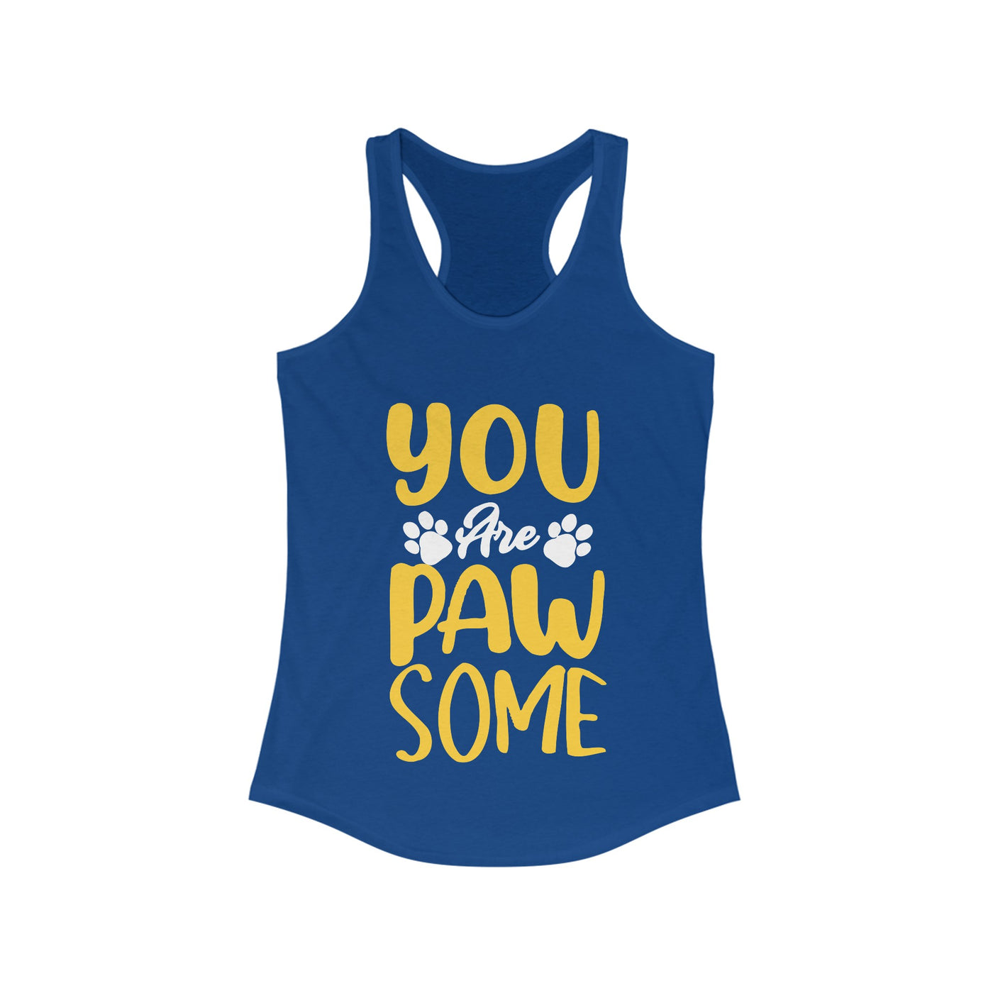 Cat Paw Racerback Tank