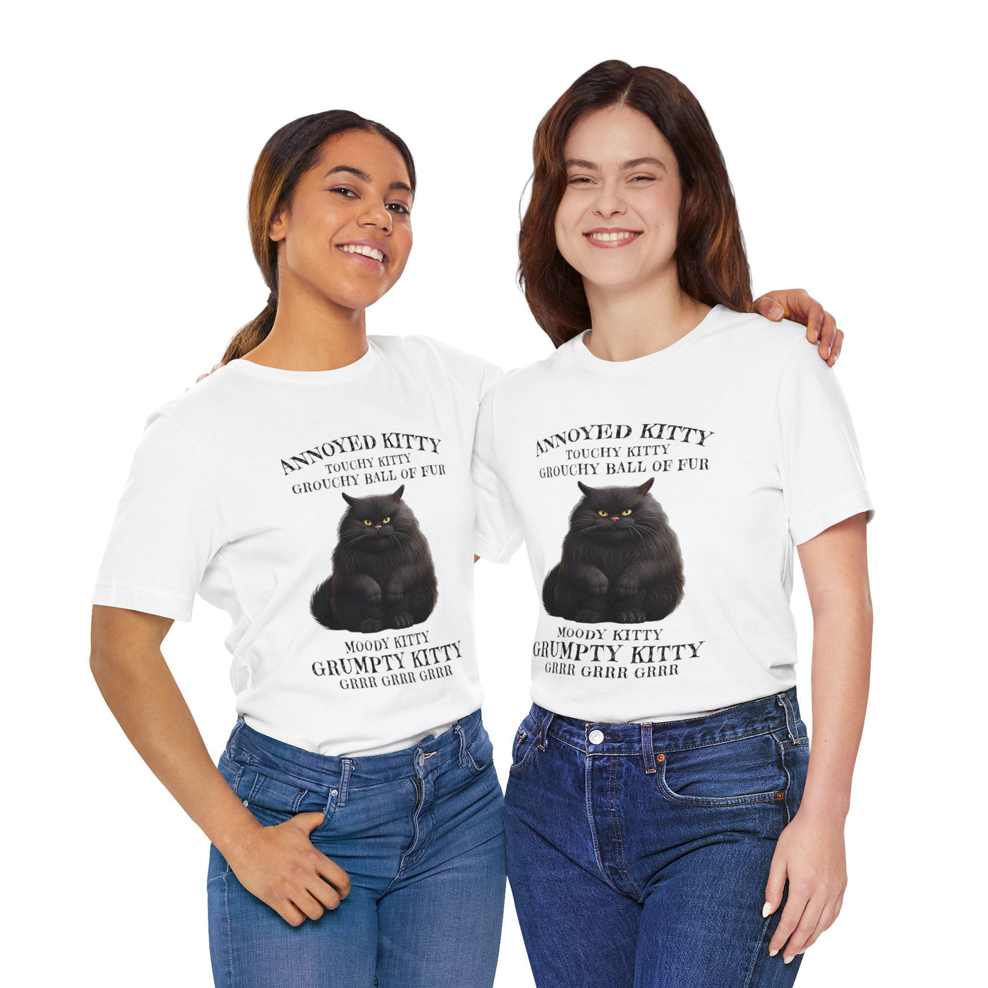 Annoyed Kitty Short Sleeve Tee