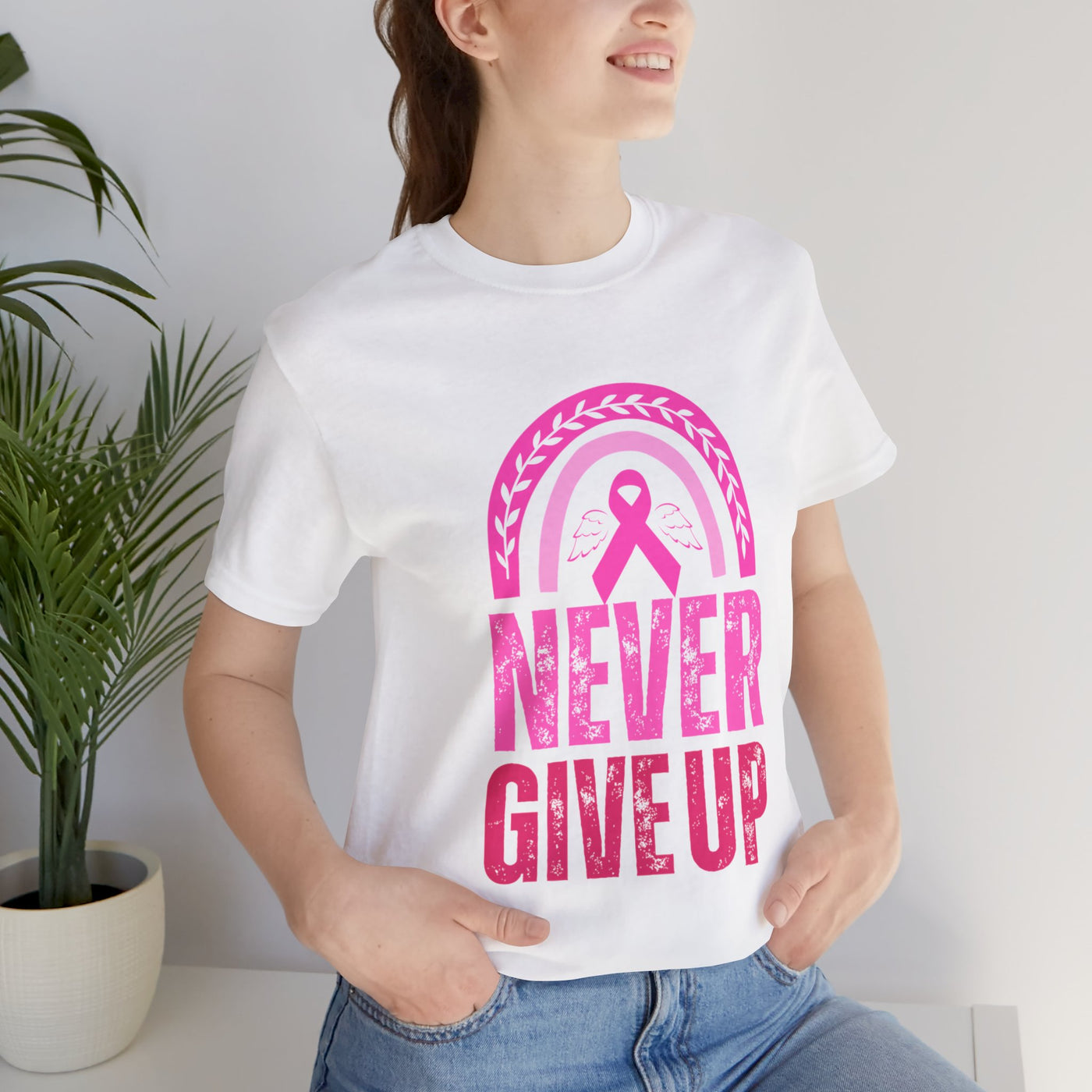 Never Give Up Short Sleeve Tee