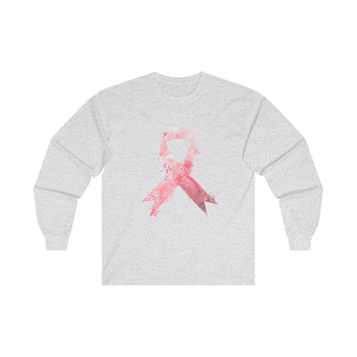 Hope Ribbon Long Sleeve Tee