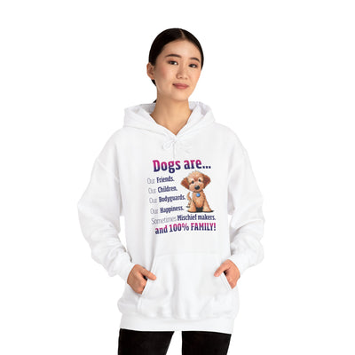 Dogs are Our Friends Hooded Sweatshirt