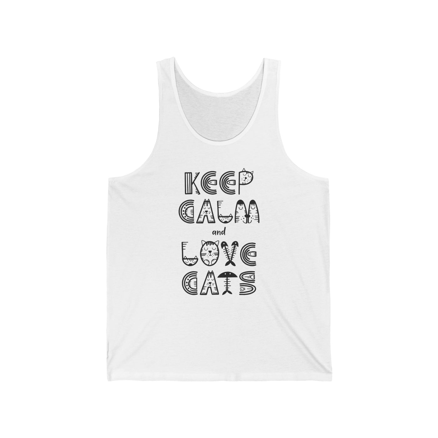 Keep Calm Jersey Tank