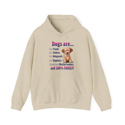 Dogs are Our Friends Hooded Sweatshirt