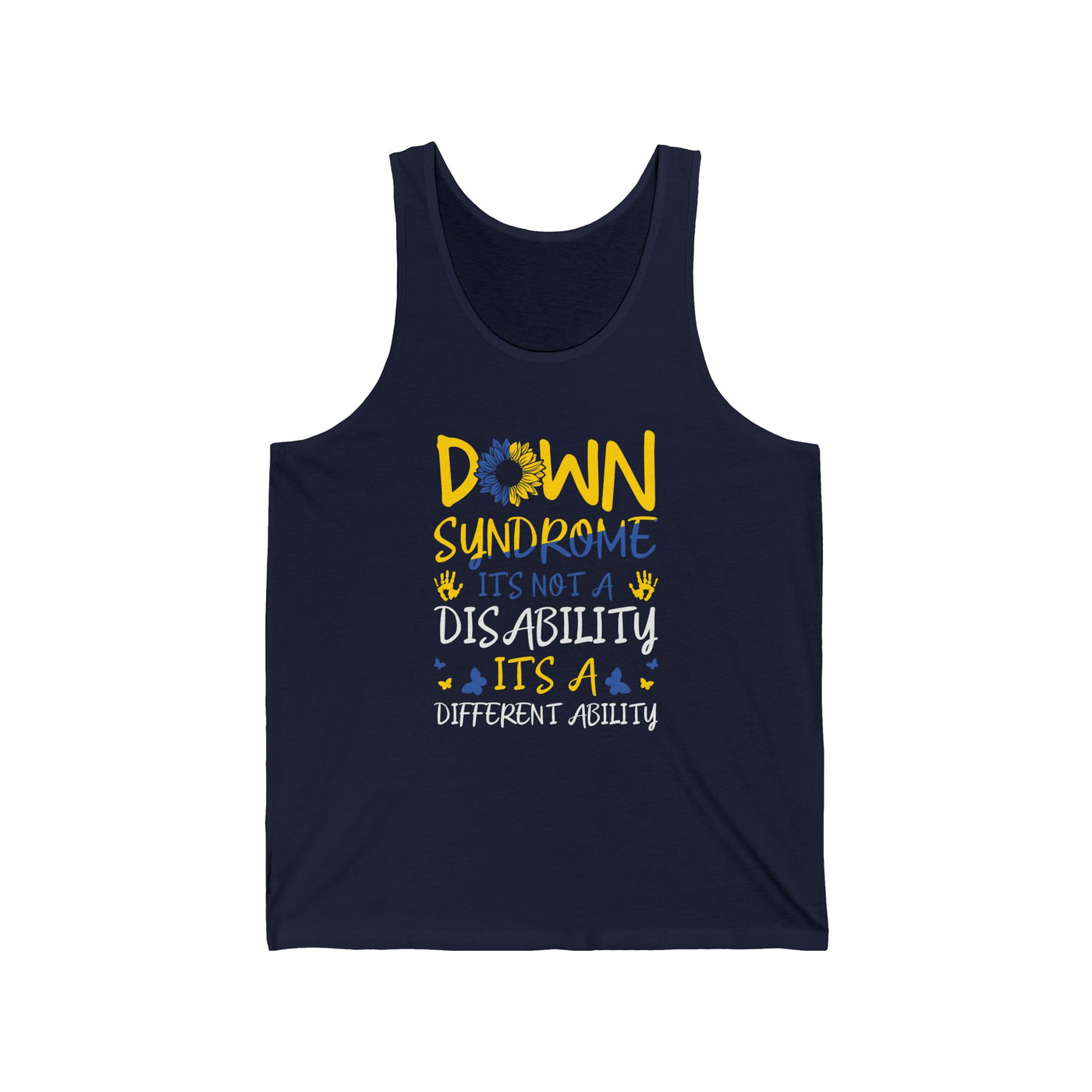 DOWN SUNDROME Jersey Tank