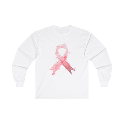 Hope Ribbon Long Sleeve Tee