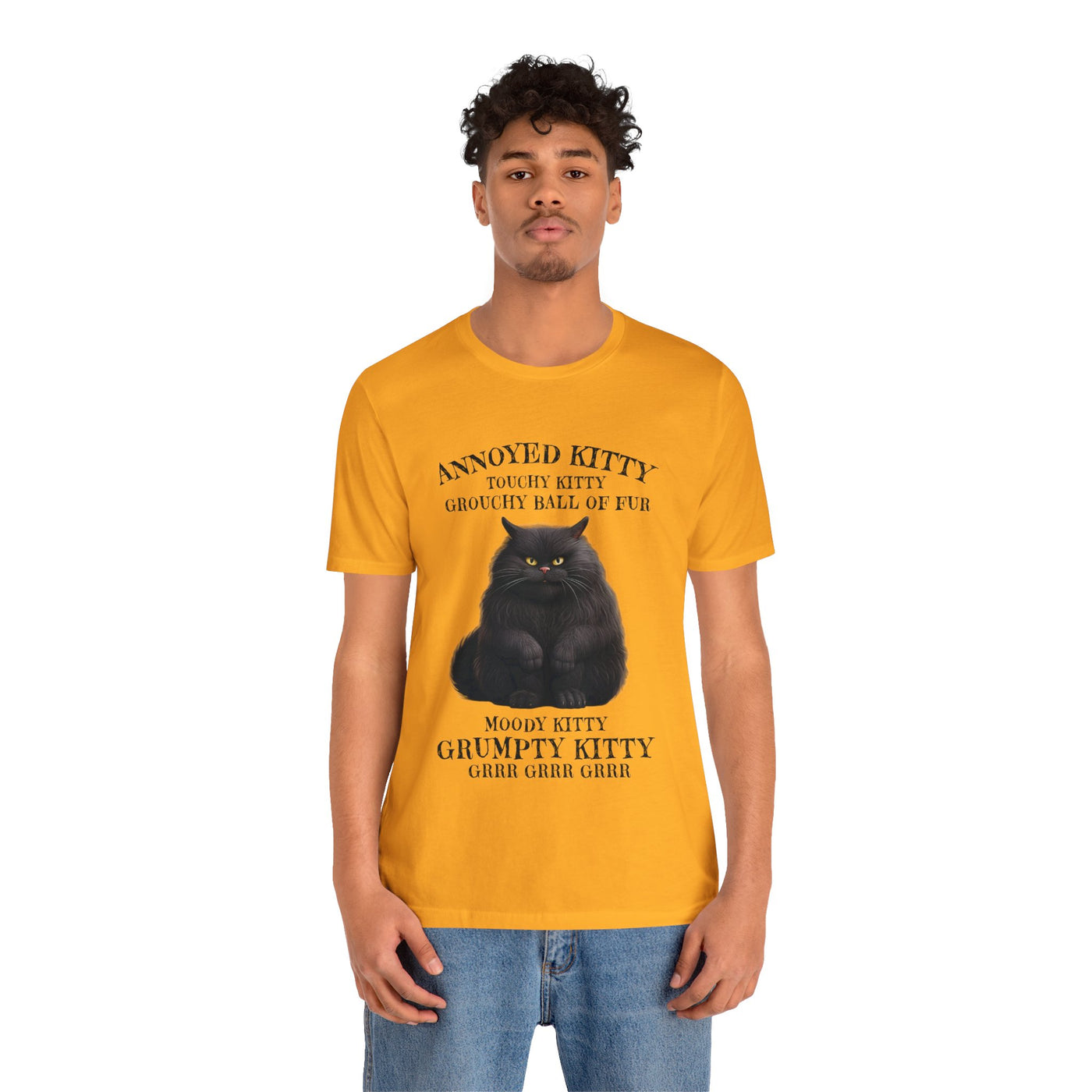 Annoyed Kitty Short Sleeve Tee