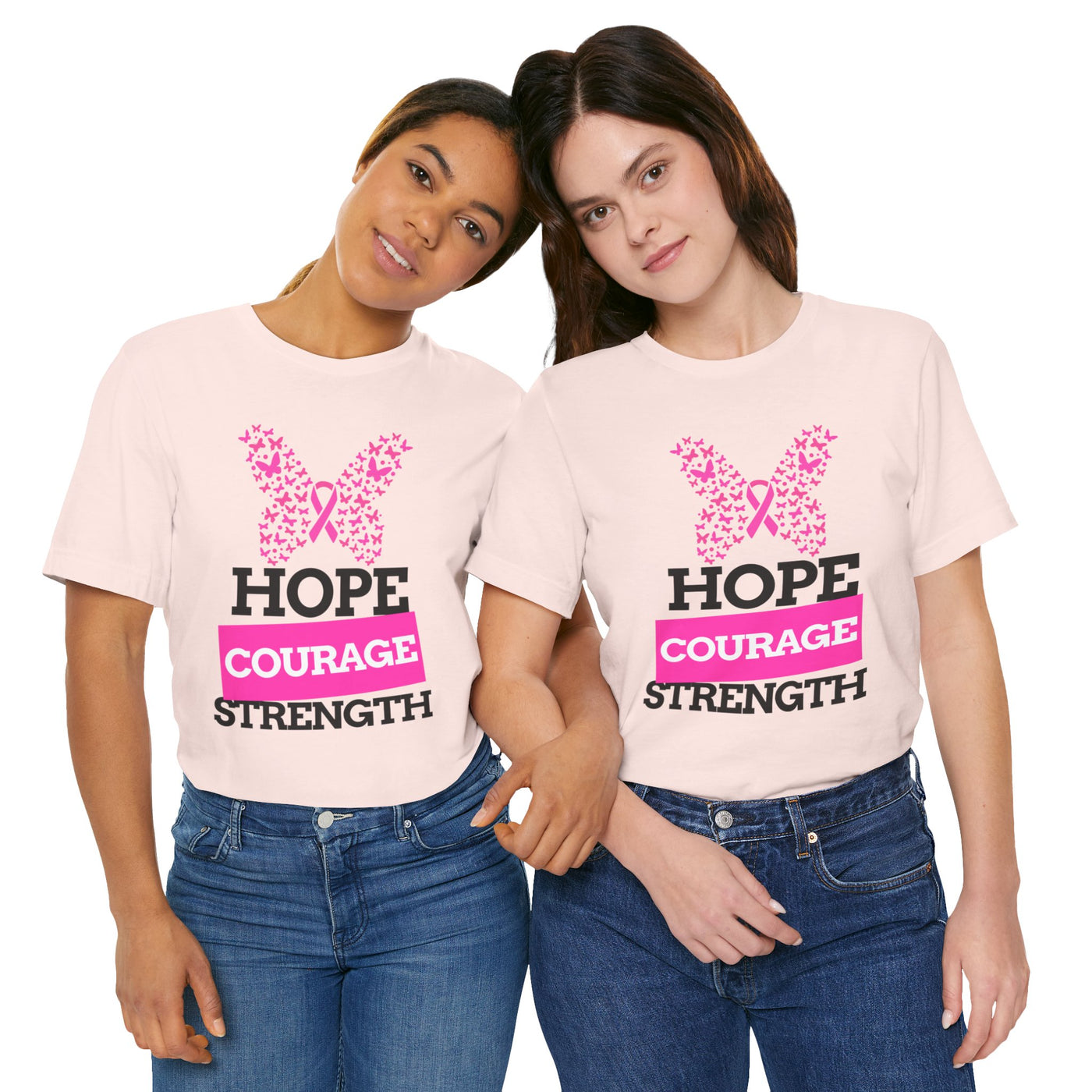 Hope.Courage.Stength Short Sleeve Tee