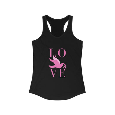 Pink Dove Racerback Tank