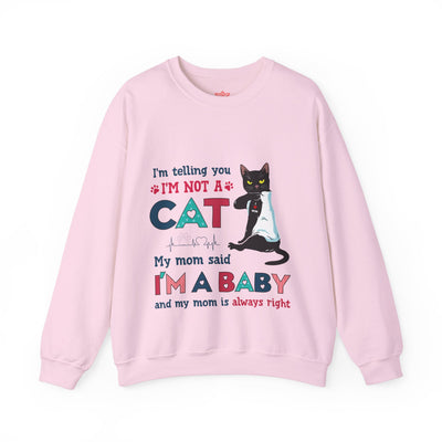 Cat Baby Crewneck Sweatshirt