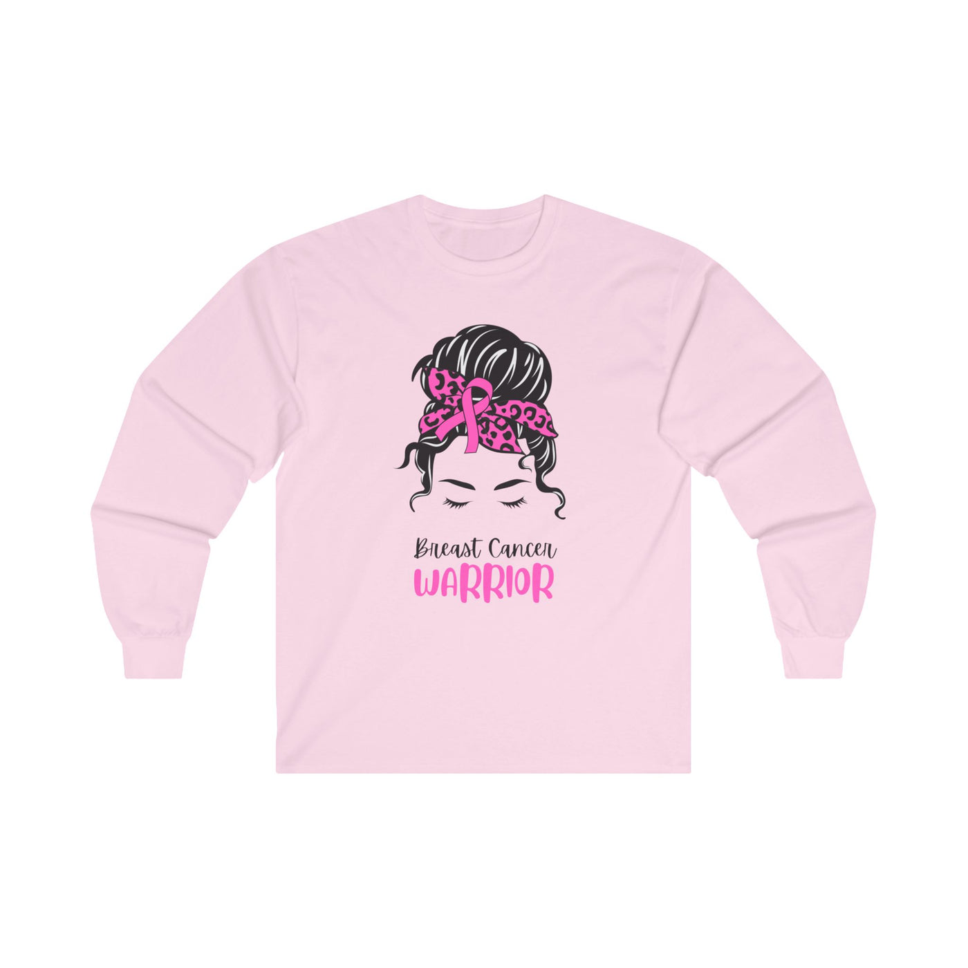 Breast Cancer Warrior Long Sleeve Tee