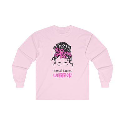 Breast Cancer Warrior Long Sleeve Tee