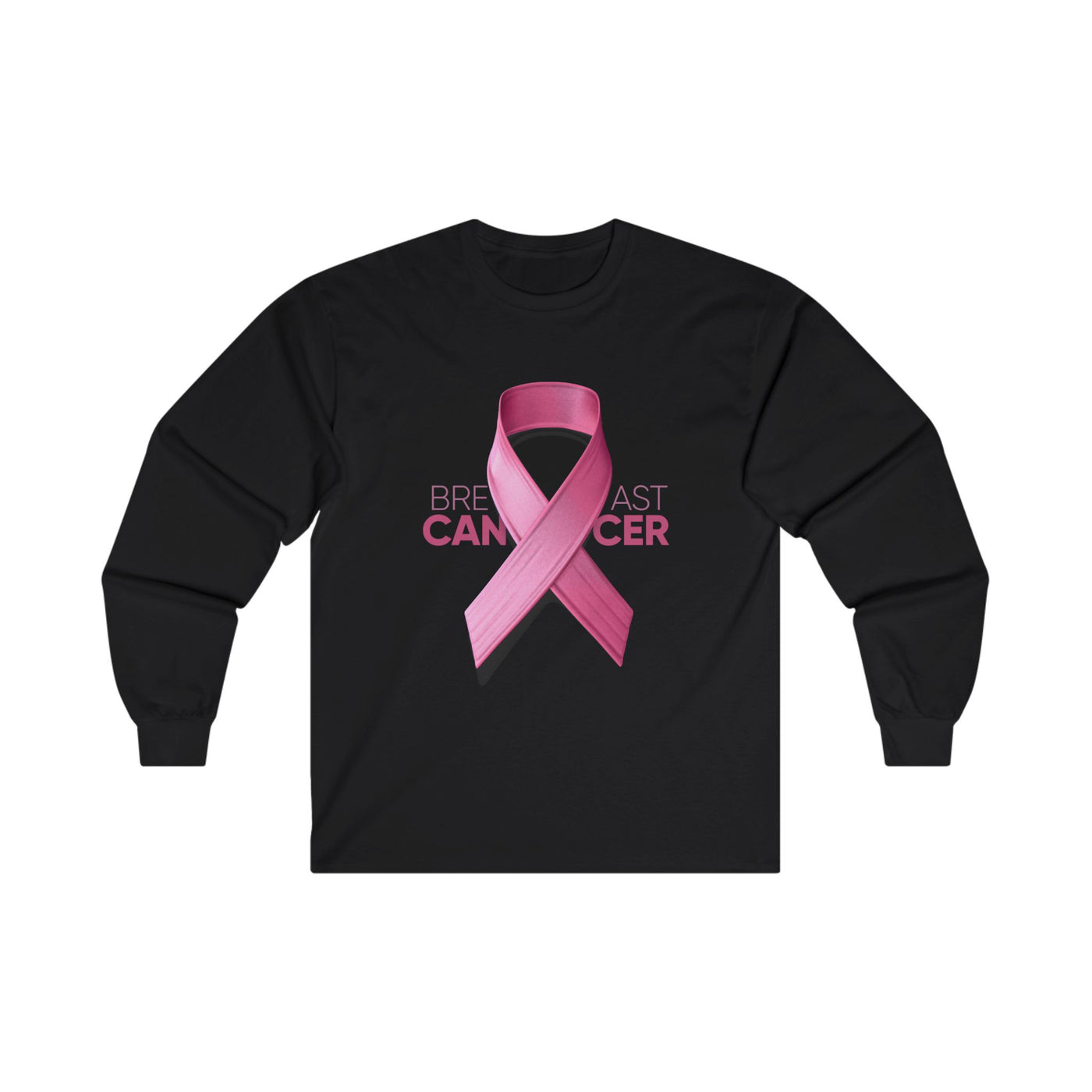 Pink Ribbon Long Sleeve Tee