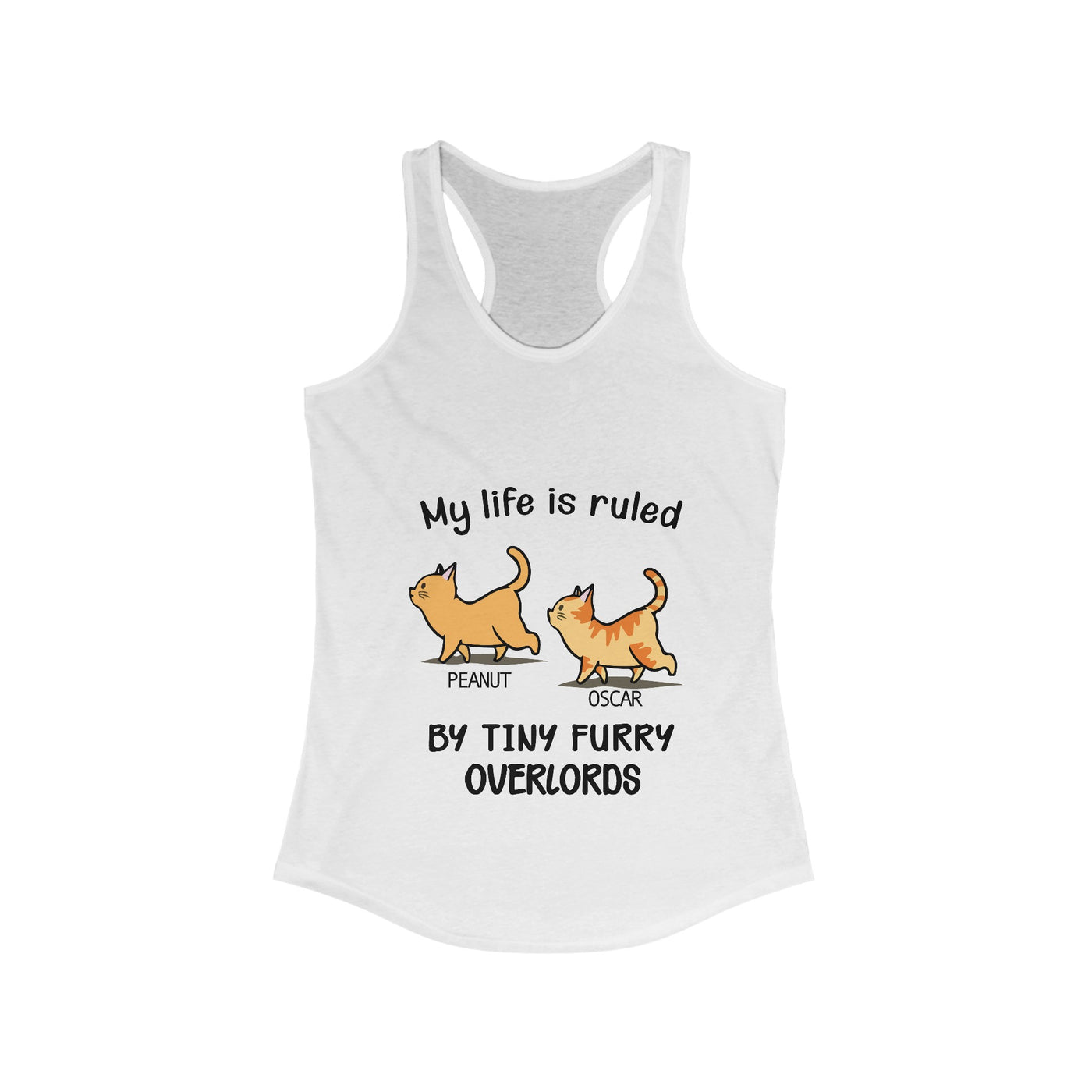 Furry Overlords Racerback Tank