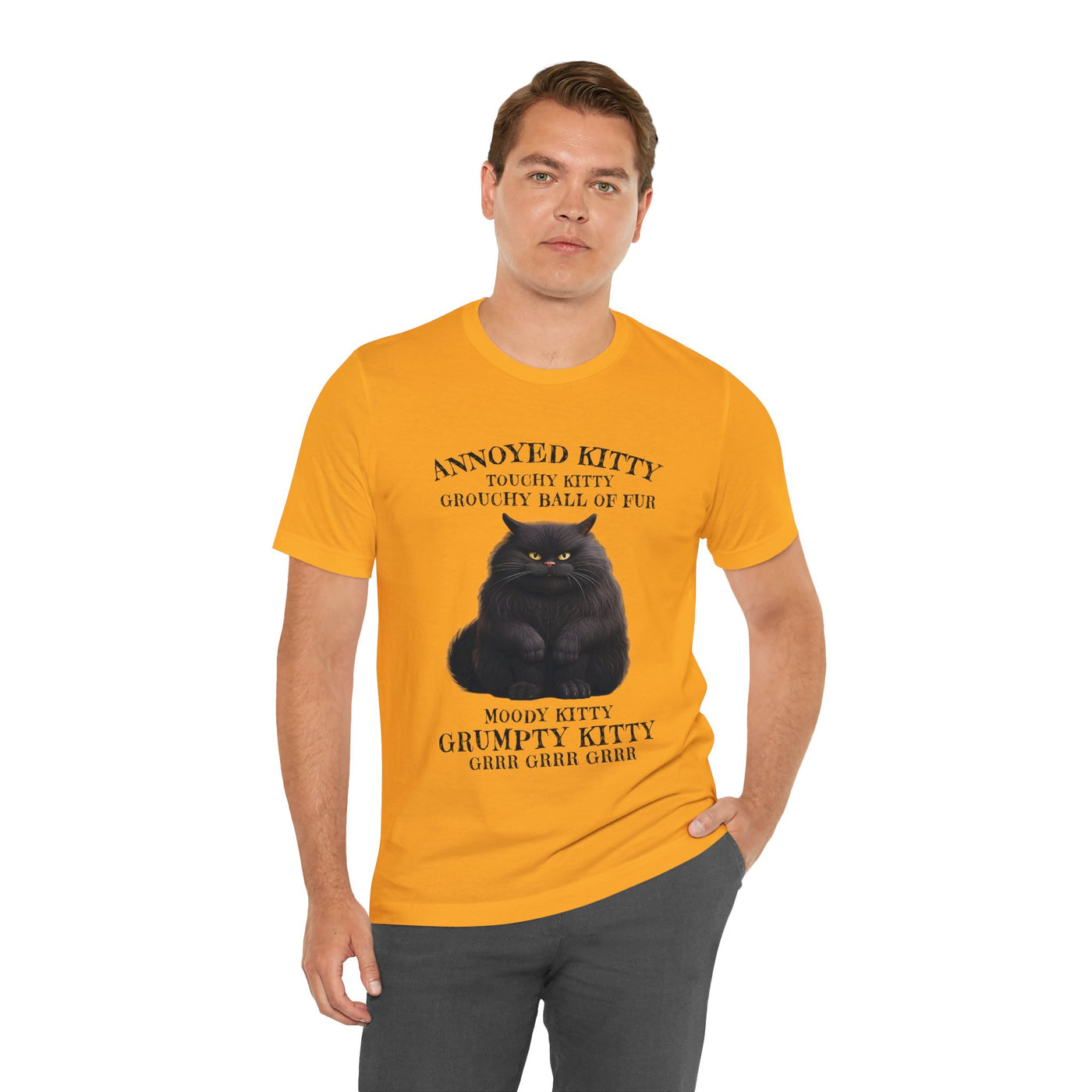 Annoyed Kitty Short Sleeve Tee