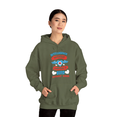 INTELLIGENCE Hooded Sweatshirt