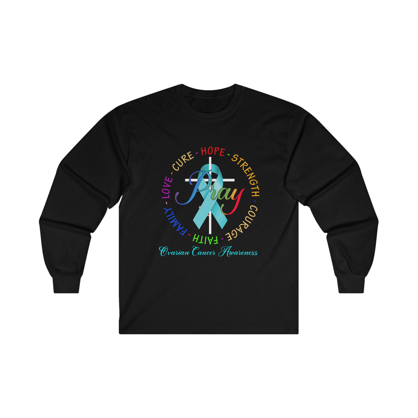 Ovarian Cancer Awareness Long Sleeve Tee