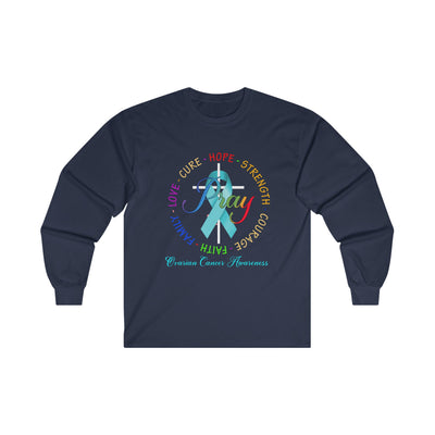 Ovarian Cancer Awareness Long Sleeve Tee