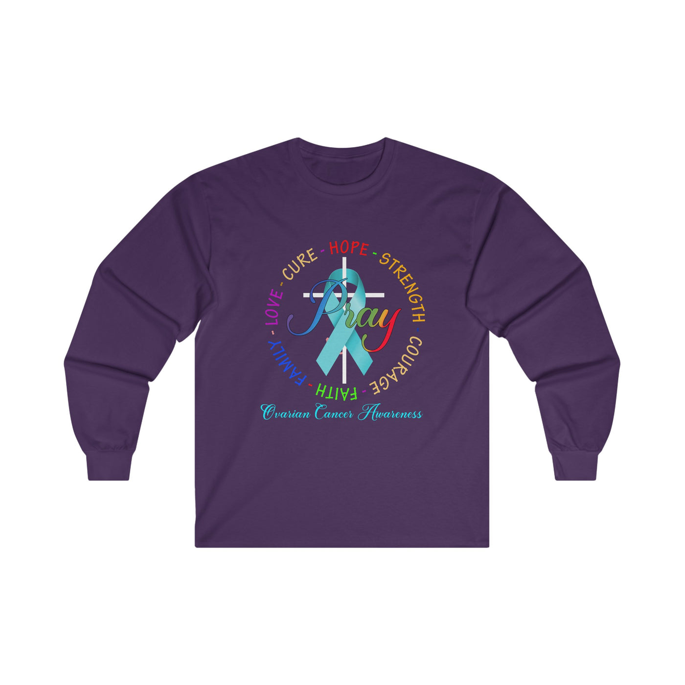 Ovarian Cancer Awareness Long Sleeve Tee