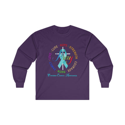 Ovarian Cancer Awareness Long Sleeve Tee