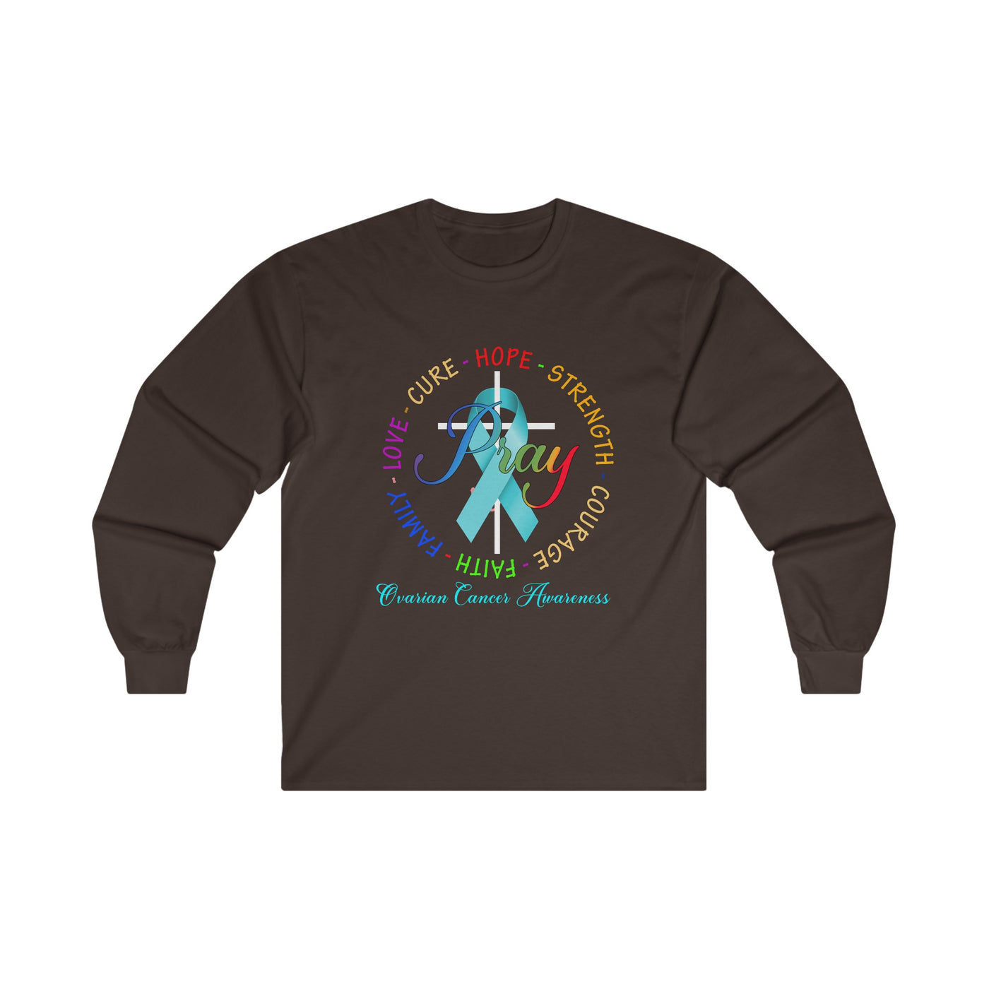 Ovarian Cancer Awareness Long Sleeve Tee