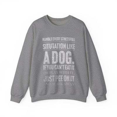 Handle every stressfull Crewneck Sweatshirt