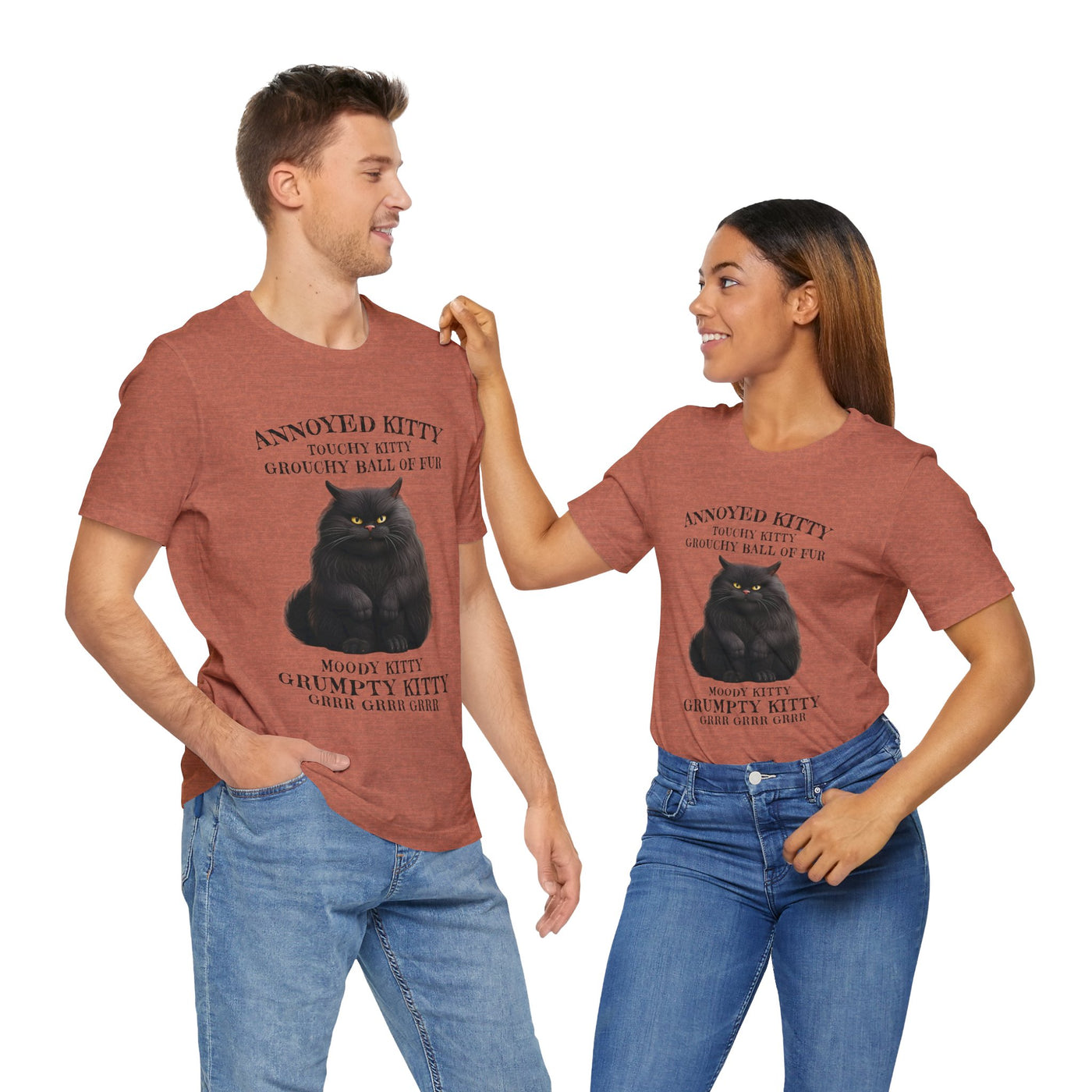 Annoyed Kitty Short Sleeve Tee