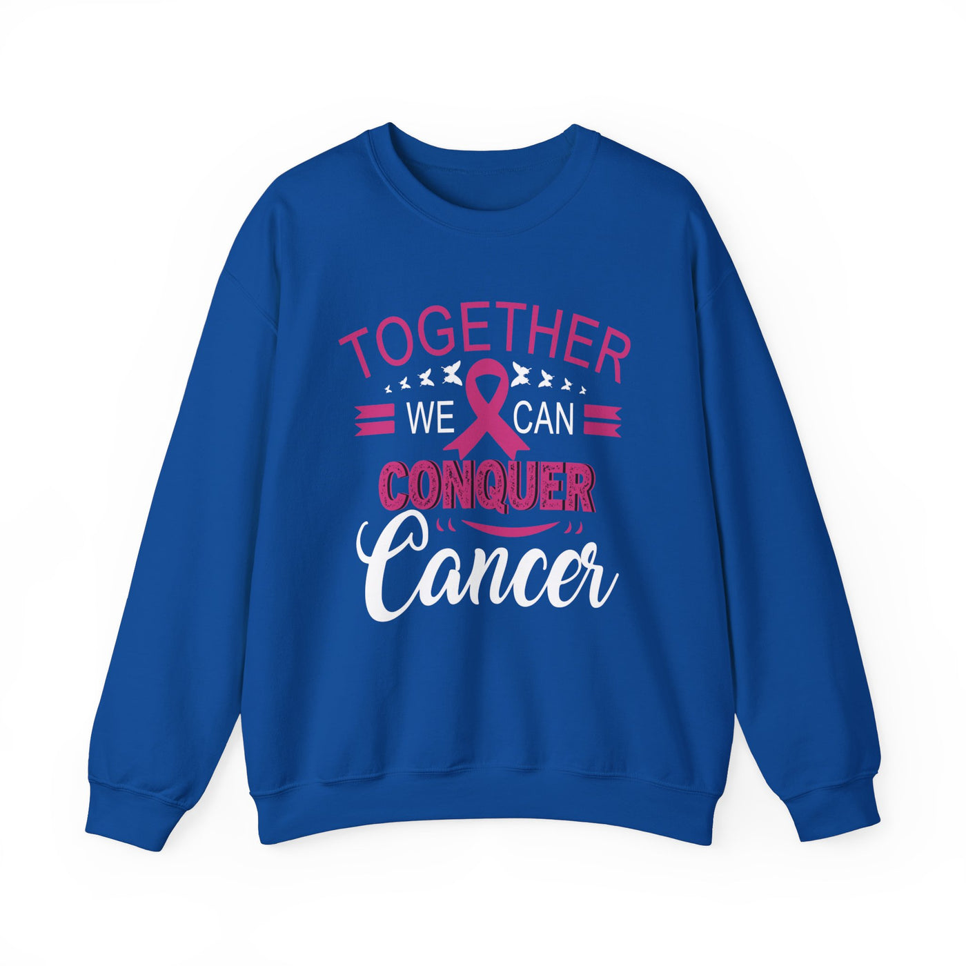 We Can Conquer Short Crewneck Sweatshirt