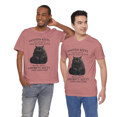 Annoyed Kitty Short Sleeve Tee