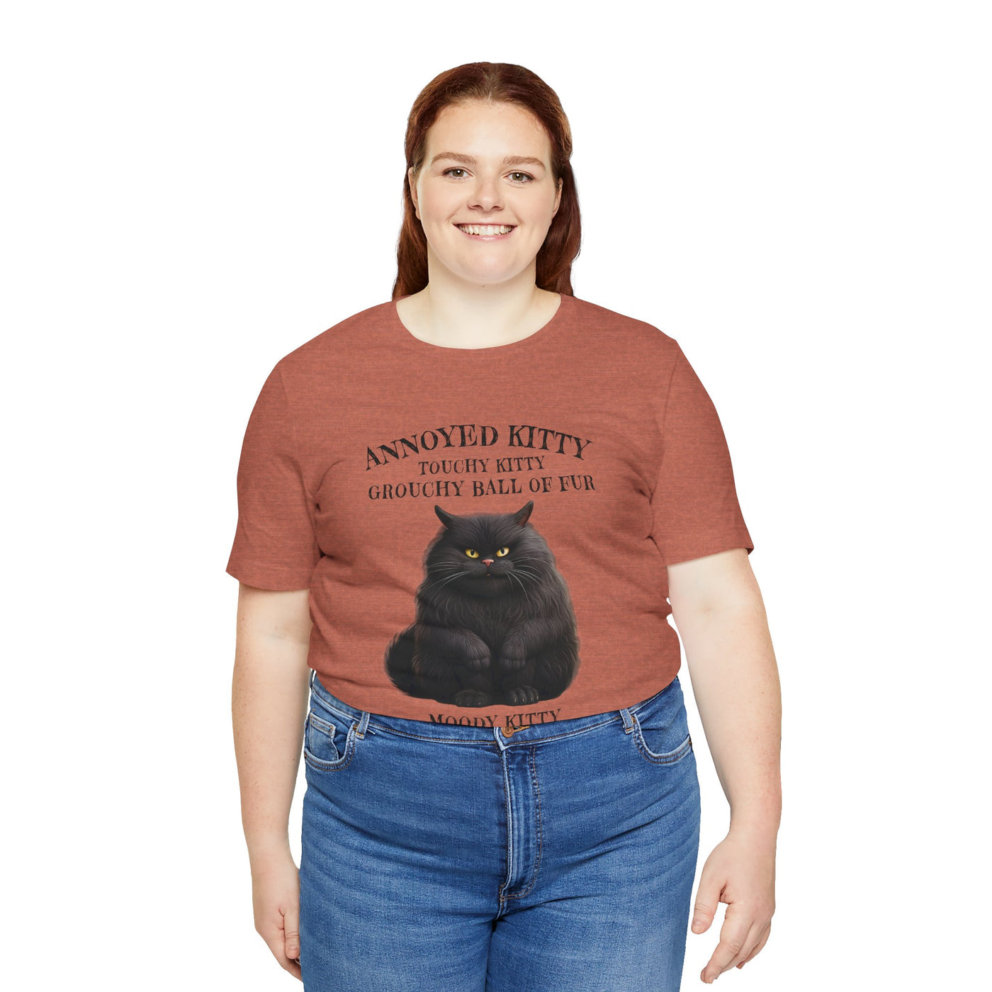 Annoyed Kitty Short Sleeve Tee