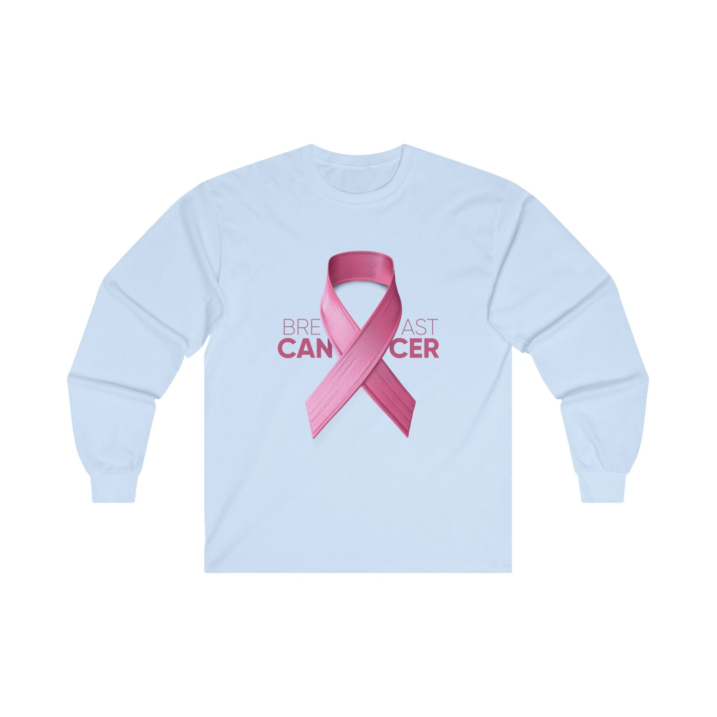 Pink Ribbon Long Sleeve Tee