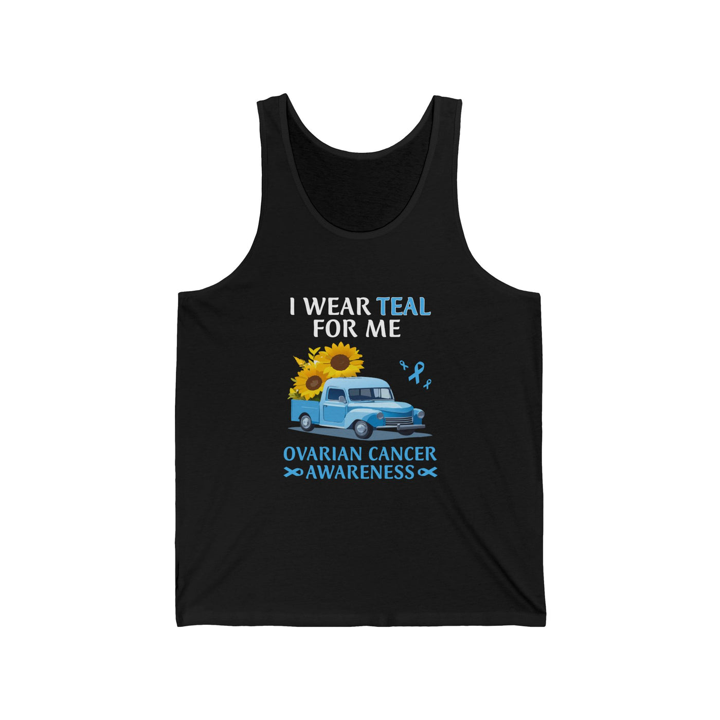 I Wear Teal For Me Jersey Tank