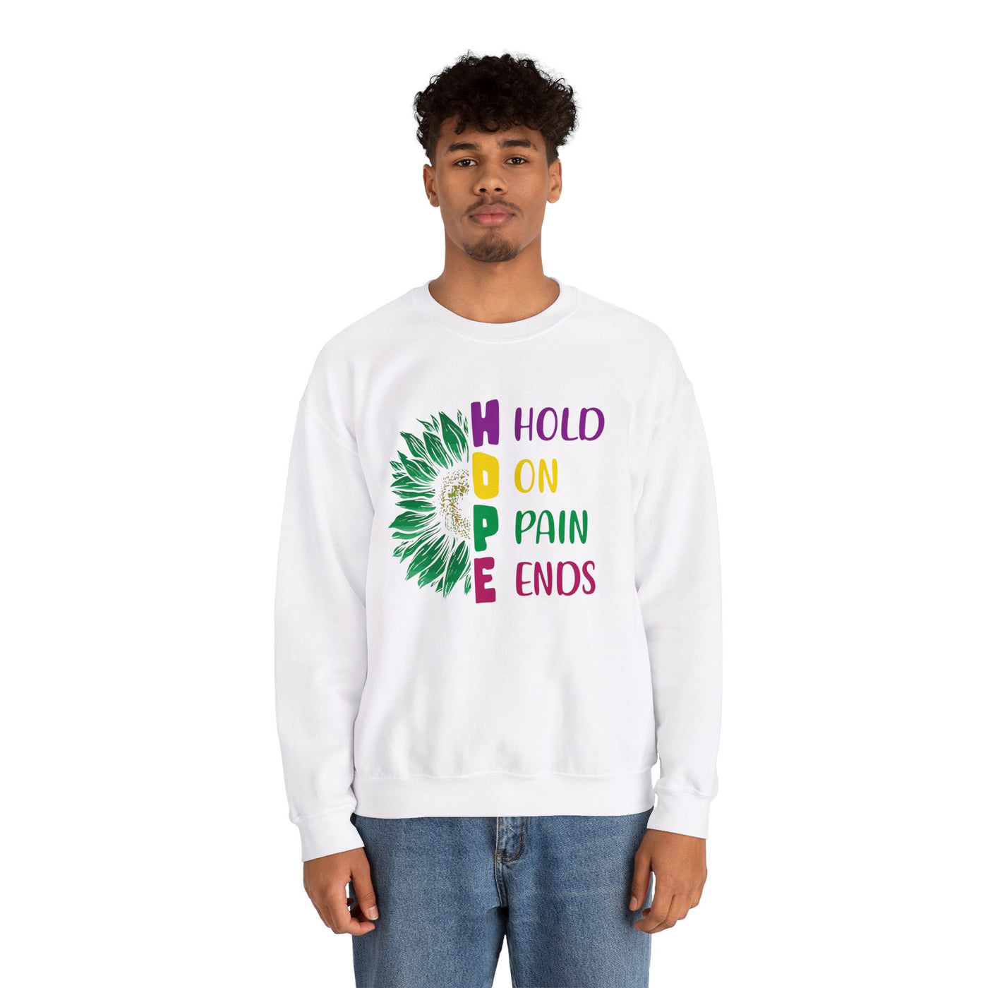 Hold-on Crewneck Sweatshirt